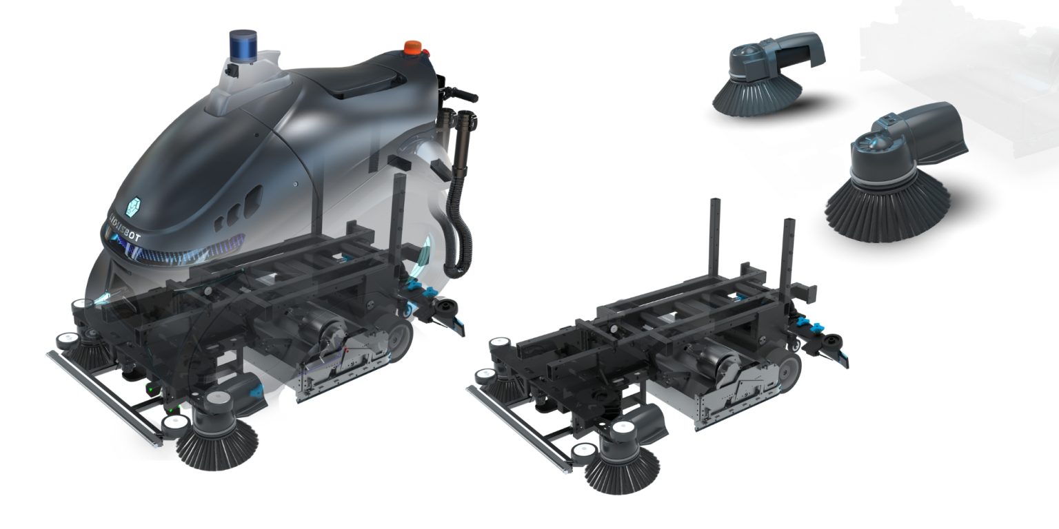 Robot Chà Sàn Công Nghiệp LionsBot REX CS - BLUE PLANET