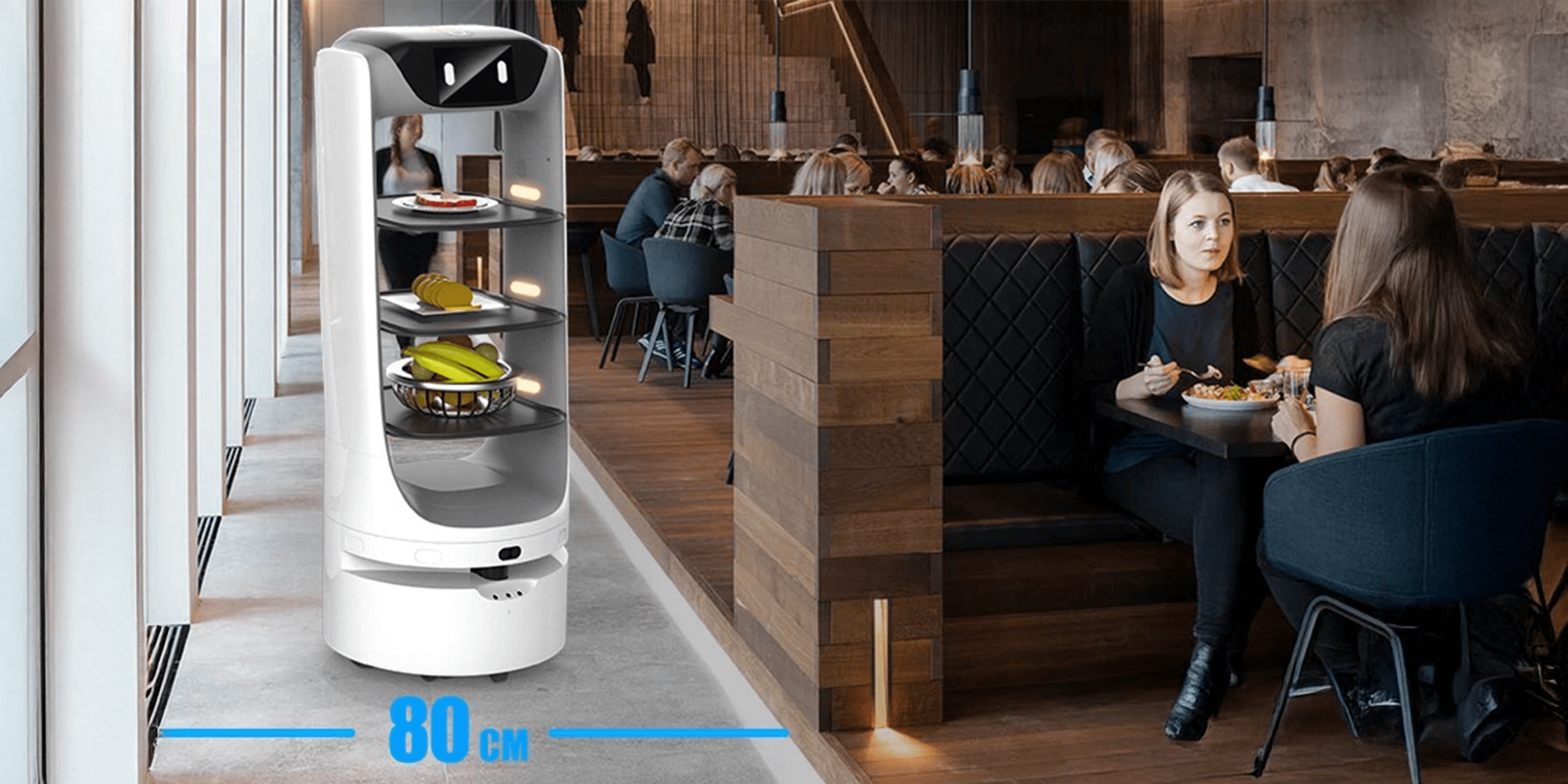 Robot bồi bàn FBOT12D