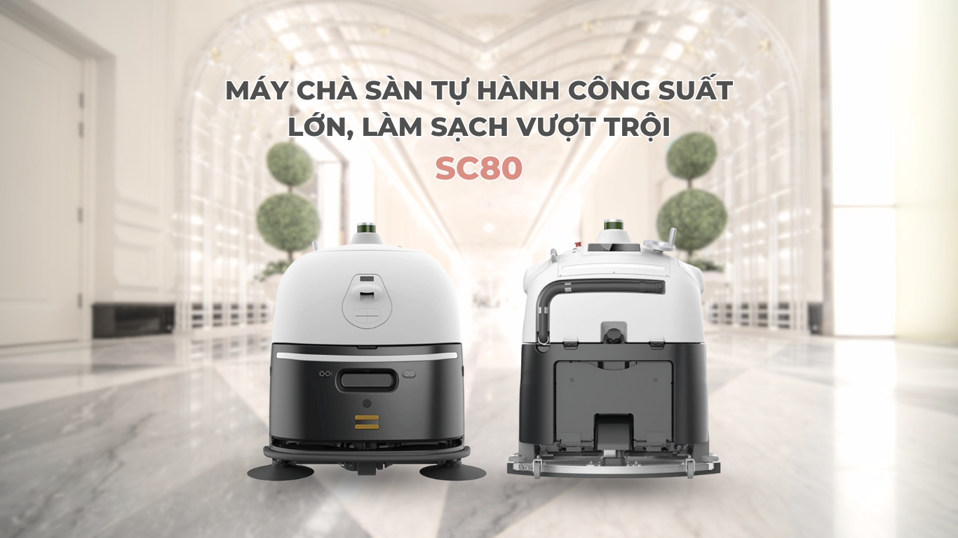 SC80 – Máy chà sàn tự hành công suất lớn