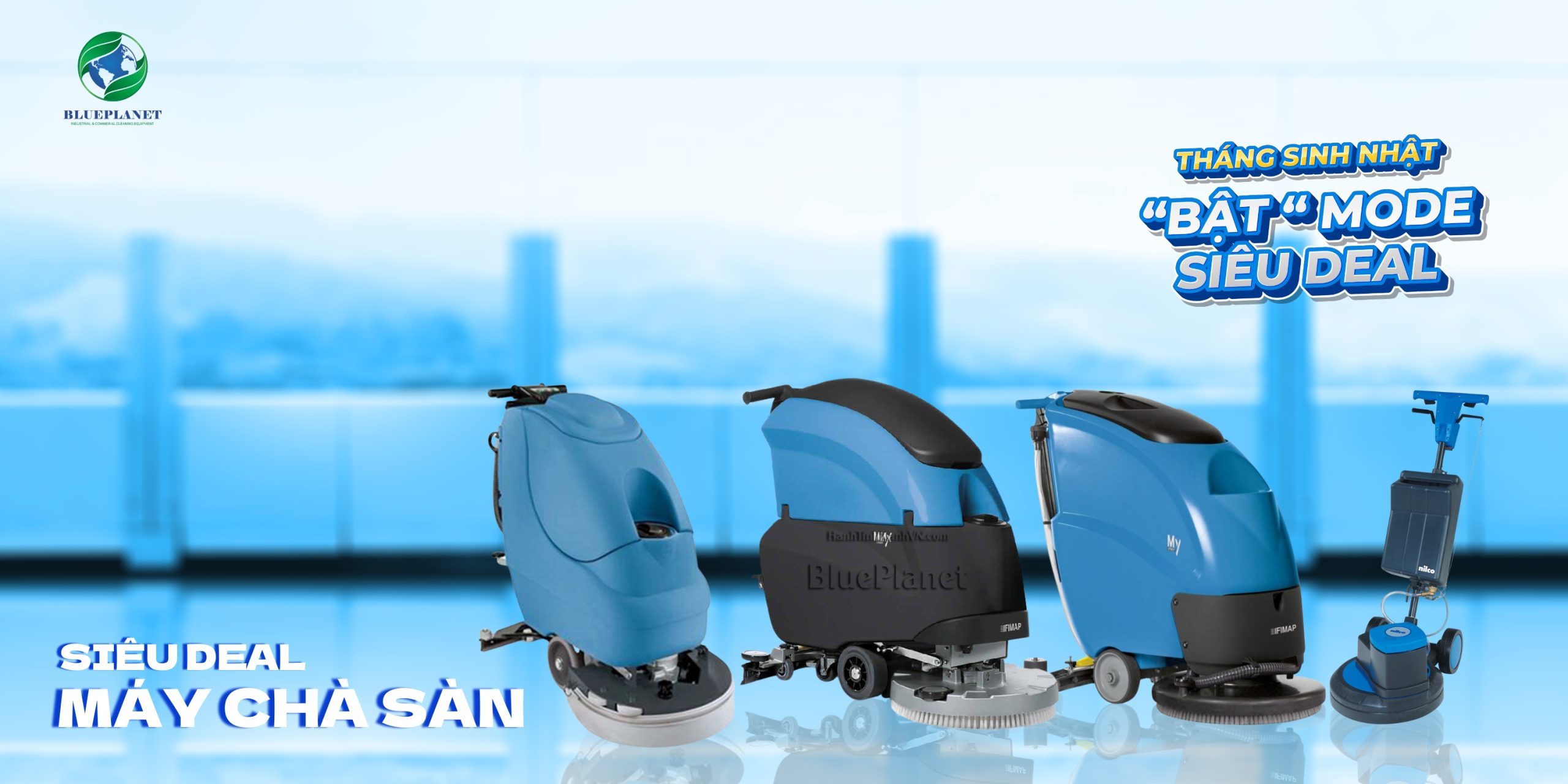 Siêu Deal Máy Chà Sàn