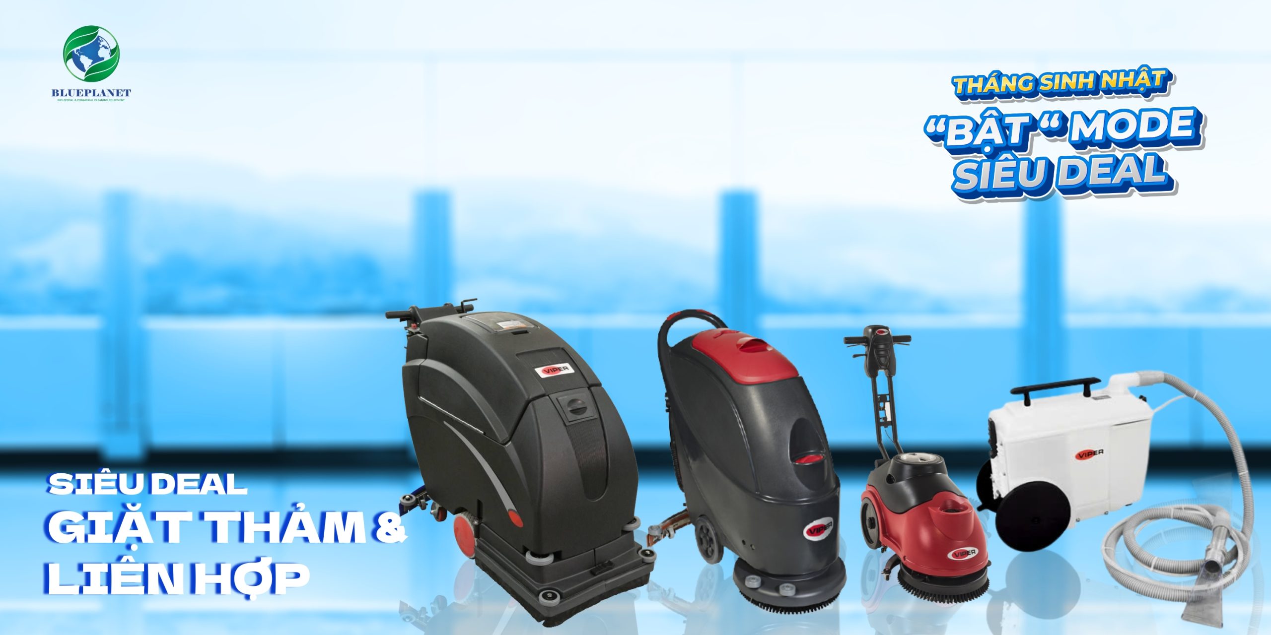 Siêu Deal Máy Giặt Thảm & Liên Hợp