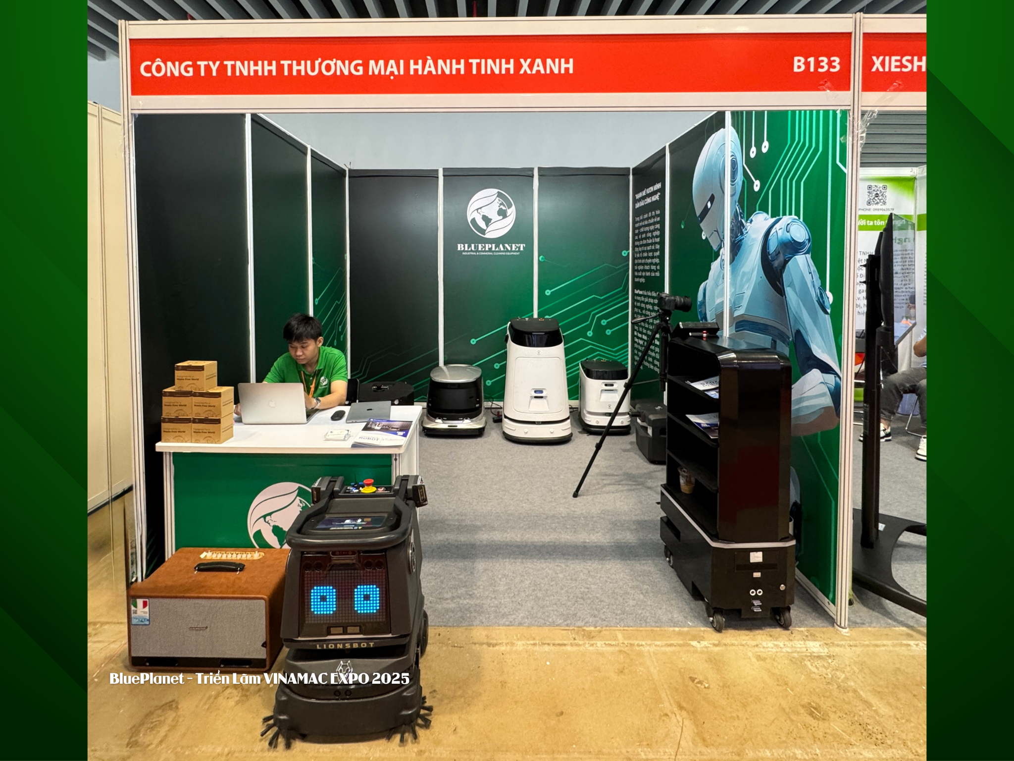 Gian hàng trưng bày của BluePlanet hân hạnh được chào đón quý khách.