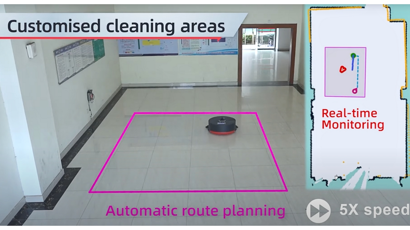 Dễ dàng setup bản đồ cho robot