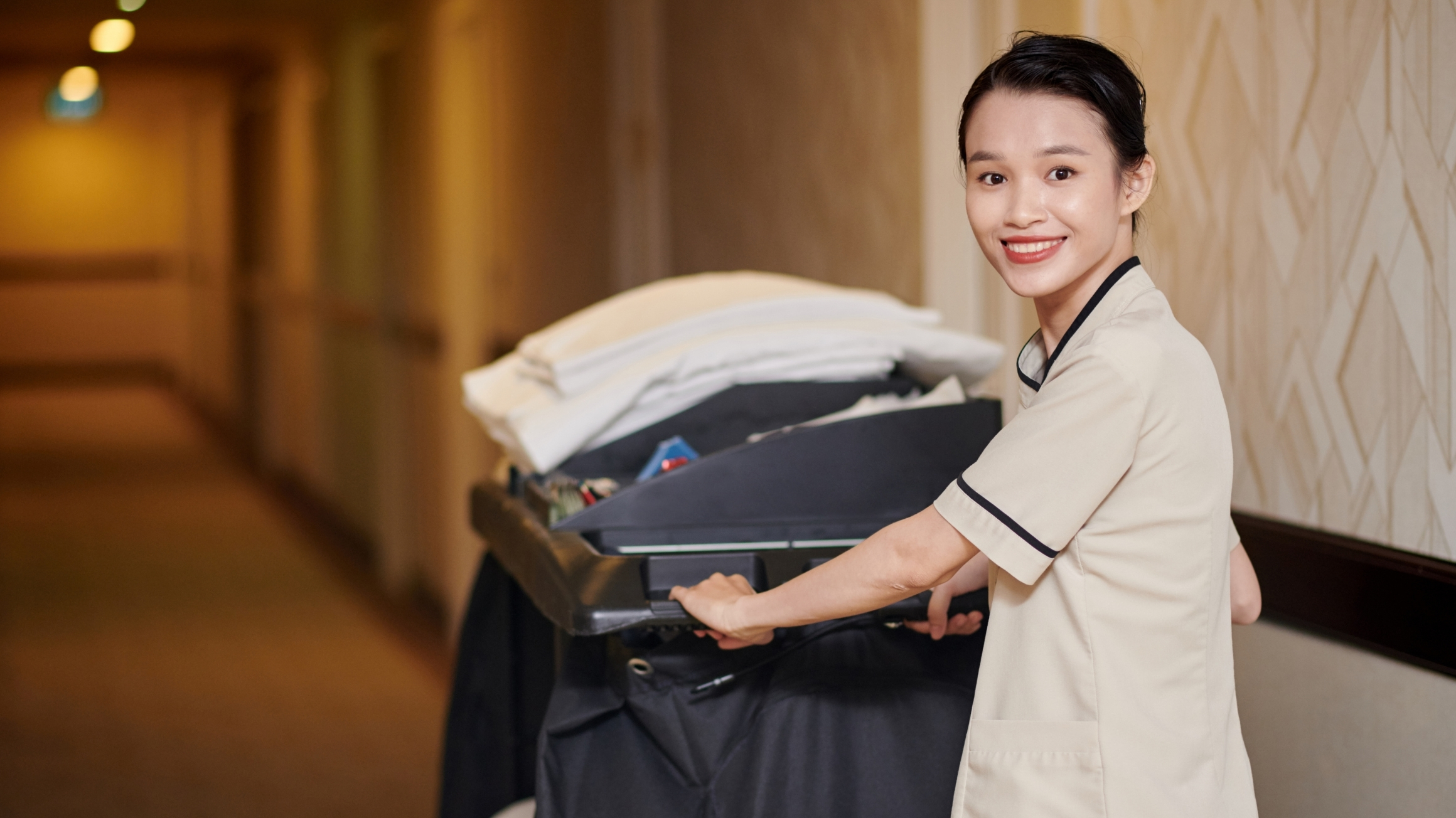 Một trong những ưu điểm nổi bật của xe dọn phòng TRUST là độ bền cao