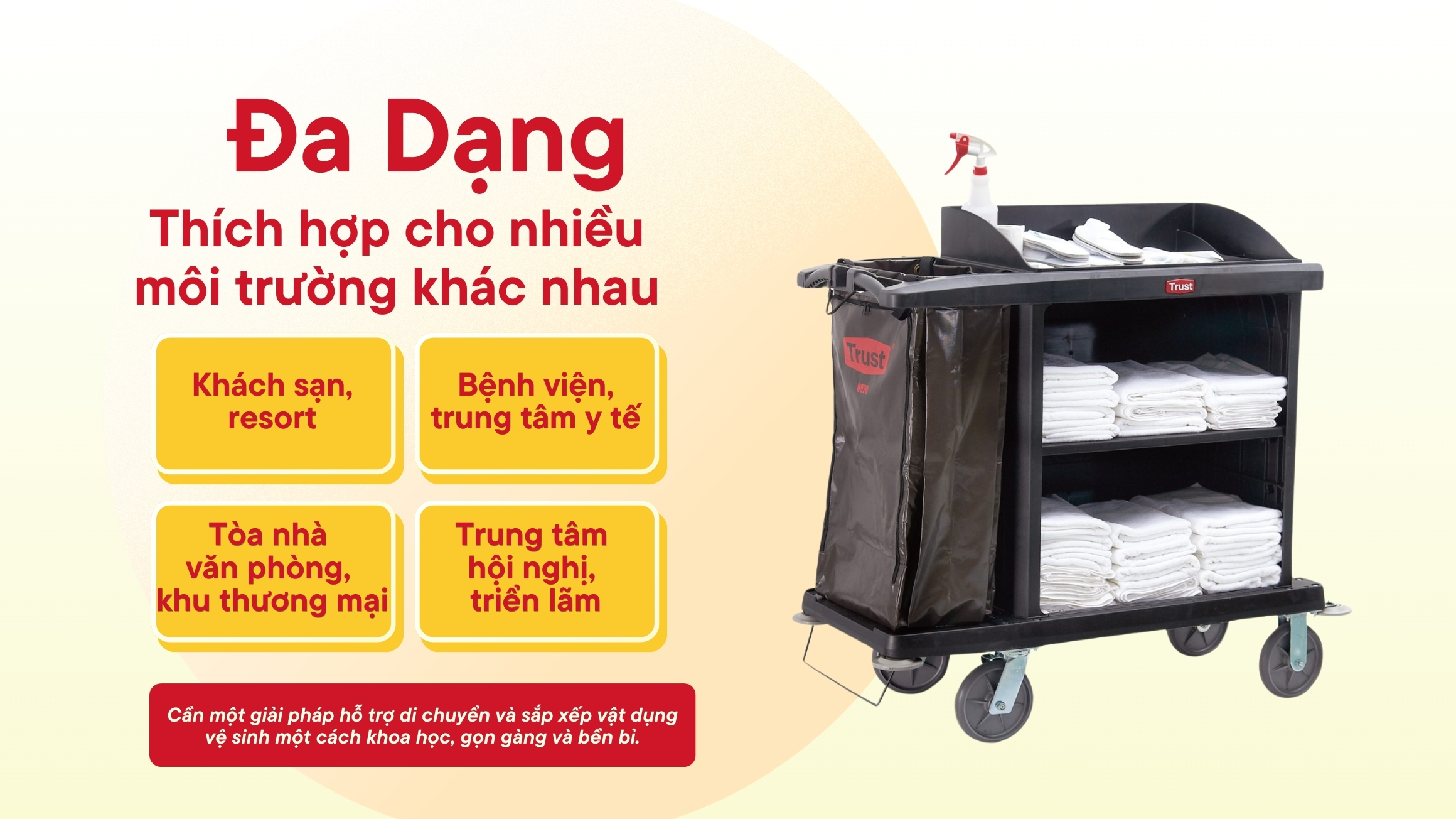 Xe làm phòng TRUST còn có thể ứng dụng hiệu quả tại nhiều môi trường khác nhau